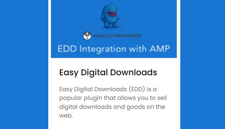 AMPforWP EDD for AMP WordPress Plugin