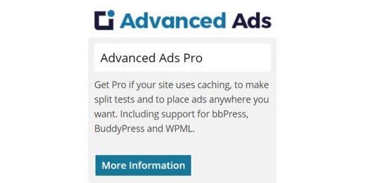 Advanced Ads - Advanced Ads Pro WordPress Plugin