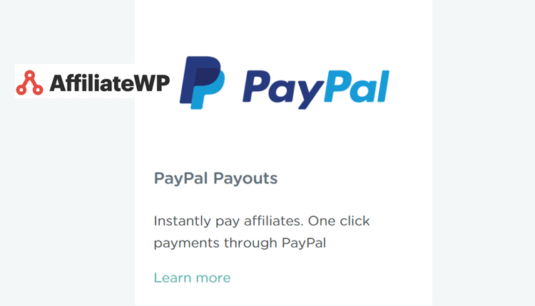 AffiliateWP PayPal Payouts Add-ons WordPress Plugin