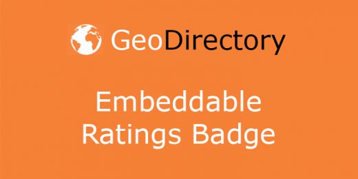 AyeCode - GeoDirectory Embedabble Ratings Badge WordPress Plugin