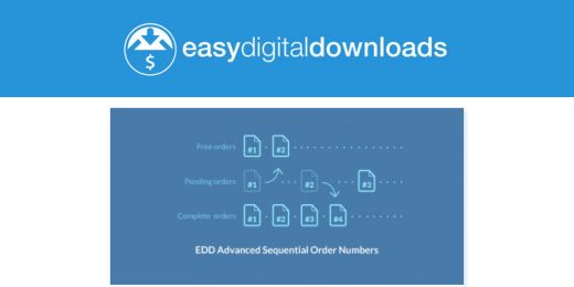 Easy Digital Downloads - Advanced Sequential Order Numbers WordPress Plugin