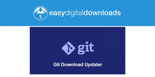 Easy Digital Downloads - Git Update Downloads WordPress Plugin