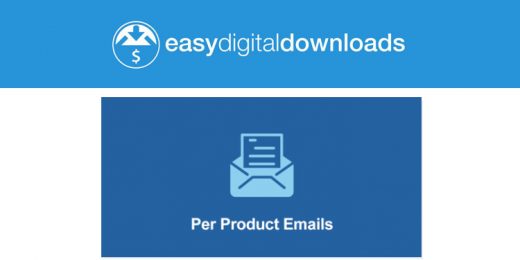 Easy Digital Downloads - Per Product Emails WordPress Plugin