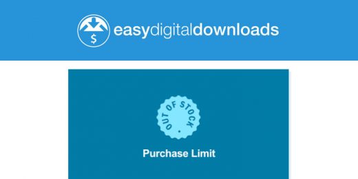 Easy Digital Downloads - Purchase Limit WordPress Plugin