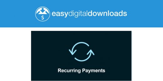 Easy Digital Downloads - Recurring Payments WordPress Plugin
