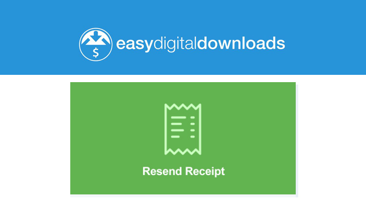Easy Digital Downloads Resend Receipt Extension