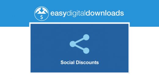Easy Digital Downloads - Social Discounts WordPress Plugin