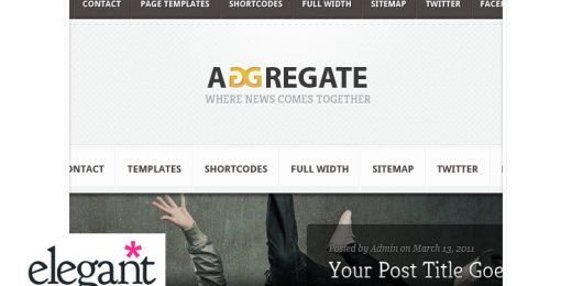 Elegant Themes - Aggregate Premium WordPress Theme