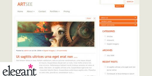 Elegant Themes - ArtSee Premium WordPress Theme