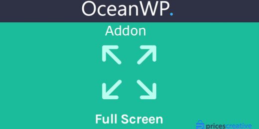 OceanWP - Ocean Full Screen WordPress Plugin