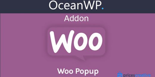 OceanWP - Ocean Woo Popup WordPress Plugin