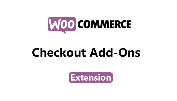 Checkout Add-Ons WooCommerce Extension