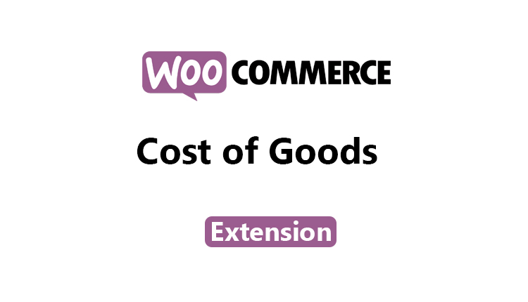 Cost of Goods WooCommerce Extension