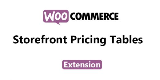 WooCommerce - Storefront Pricing Tables WordPress Plugin