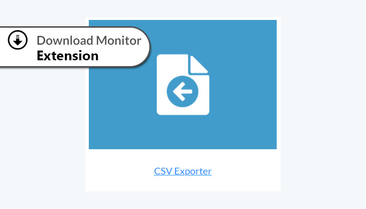 Download Monitor CSV Exporter WordPress Plugin