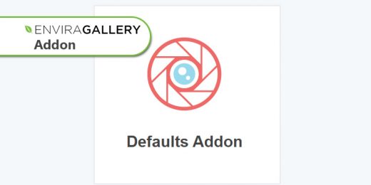 Envira Gallery - Defaults Addon WordPress Plugin