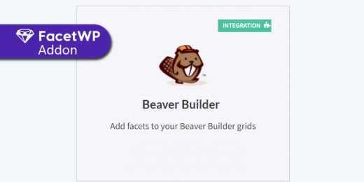 FacetWP - Facet WP Beaver Builder WordPress Plugin