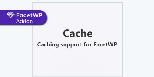 FacetWP - FacetWP Cache WordPress Plugin
