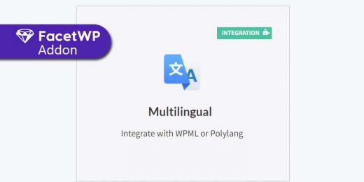 FacetWP - FacetWP Multilingual support WordPress Plugin