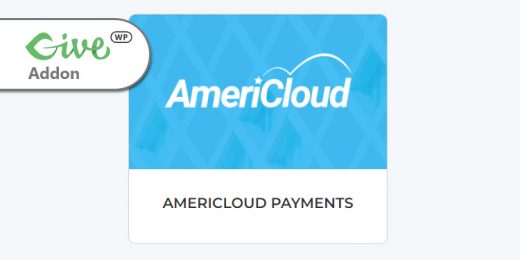GiveWP Give - AmeriCloud Payments WordPress Plugin