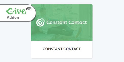 GiveWP Give - Constant Contact WordPress Plugin