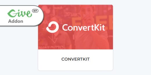 GiveWP Give - ConvertKit WordPress Plugin