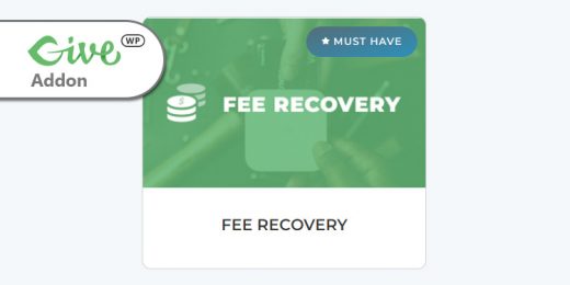 GiveWP Give - Fee Recovery WordPress Plugin