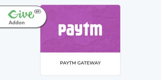 GiveWP Give - Paytm Gateway WordPress Plugin