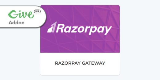 GiveWP Give - Razorpay WordPress Plugin