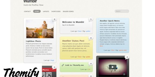 Themify - Wumblr Premium WordPress Theme