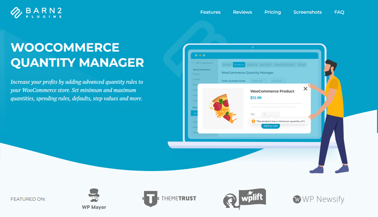 Barn2Media Quantity Manager For WooCommerce