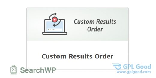 SearchWP Custom Results Order WordPress Plugin
