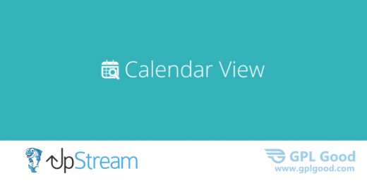 UpStream Calendar View Extension WordPress Plugin