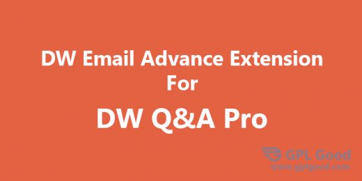 DW Email Advance Extension For Question & Answer WordPress Plugin