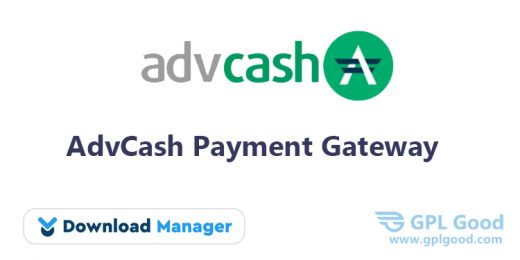 Download Manager AdvCash Payment Gateway Addon WordPress Plugin