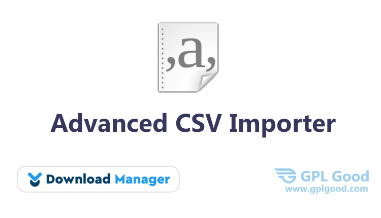 Download Manager Advanced CSV Importer Addon