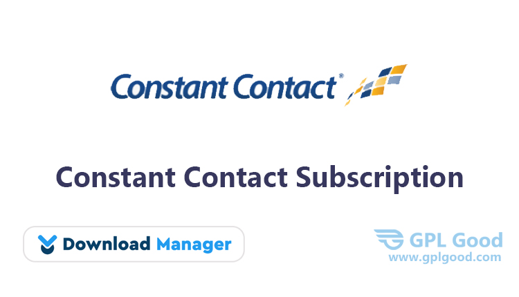Download Manager Constant Contact Addon WP Plugin