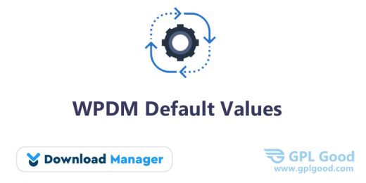 Download Manager Default Values Addon WordPress Plugin
