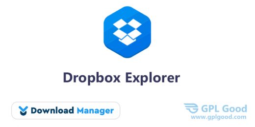Download Manager Dropbox Explorer Addon WordPress Plugin