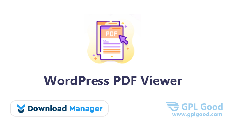 Download Manager PDF Viewer Addon WordPress Plugin