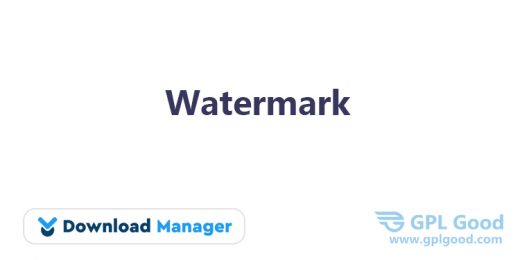 Download Manager Watermark Addon WordPress Plugin