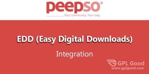 PeepSo EDD Easy Digital Downloads Integration WordPress Plugin
