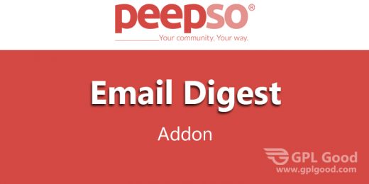 PeepSo Email Digest Addon WordPress Plugin