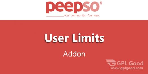 PeepSo User Limits Addon WordPress Plugin