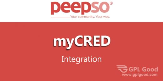 PeepSo myCRED Integration WordPress Plugin
