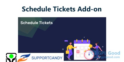 SupportCandy - Schedule Tickets Add-on WordPress Plugin