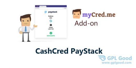 myCred - CashCred PayStack Add-on WordPress Plugin
