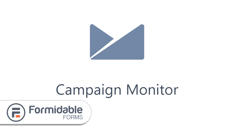 Formidable Campaign Monitor Add-On WordPress Plugin