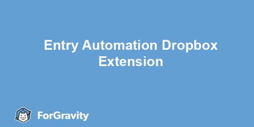 ForGravity - Entry Automation Dropbox Extension WordPress Plugin