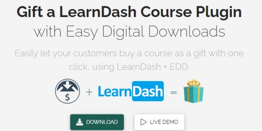 Gift a LearnDash Course For Easy Digital Downloads